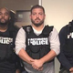 Members of the Baltimore Police Department’s Gun Trace Talk Force: Detective Evodio Hendrix, Detective Marcus Taylor, Sgt. Wayne Jenkins, Detective Jemell Rayam and Detective Maurice Ward. Taylor is one of two detectives convicted Monday in federal court. (Baltimore Police Department)